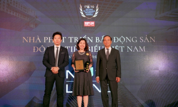 Novaland được vinh danh “Nhà phát triển bất động sản đô thị tiêu biểu Việt Nam 2019”